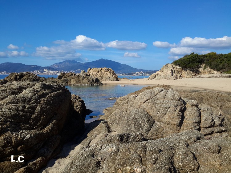 plage de la Viva à Porticcio