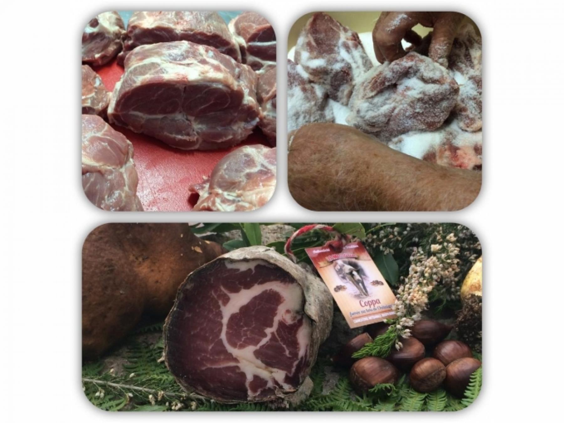 Charcuterie Corse artisanale - Coppa Corse - Perelli d'Alesani