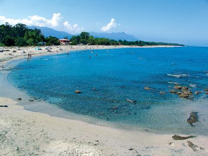 Plage de la Marine de Bravone