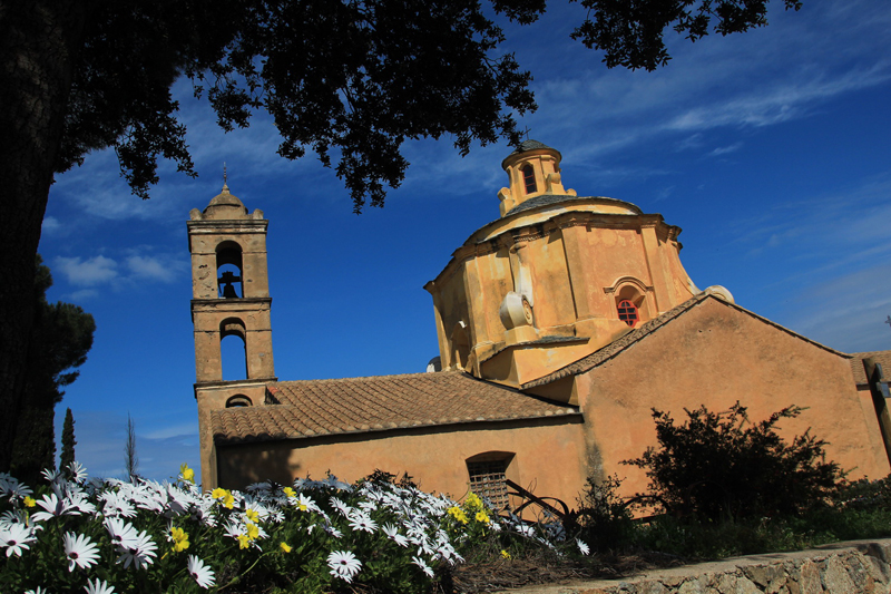 Monticello, petit village de Balagne. en Corse du nord